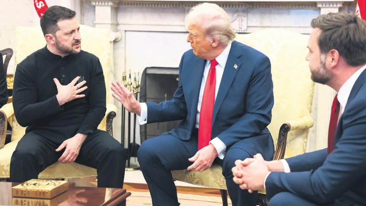Trump-Zelenski buluşmasında ortalık karıştı